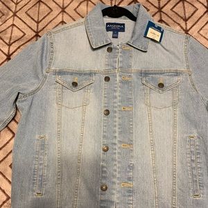 Arizona unisex light denim jean jacket (medium)